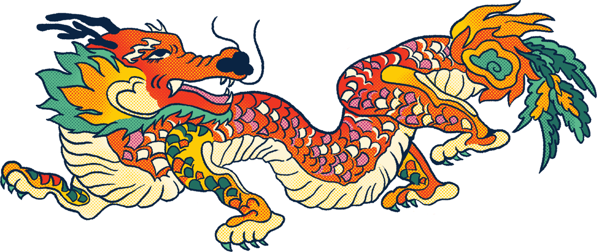 Sticker con Thìn (rồng)